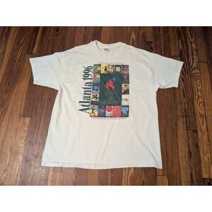 Champion Vintage USA Olympic Games Mens Size 2XL Shirt